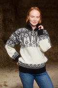 Hallingdal Offwhite/black