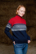 Marius by Bråtens Zip slimfit Red