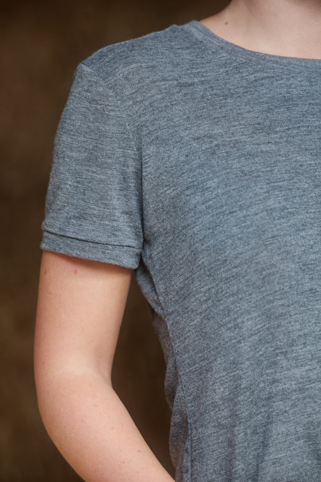 Basic slimfit Grey