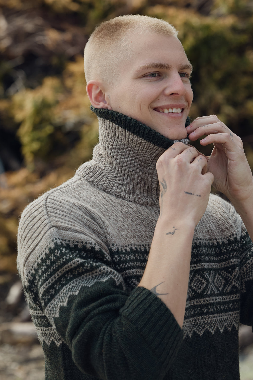 Marius by Bråtens Zip Beige