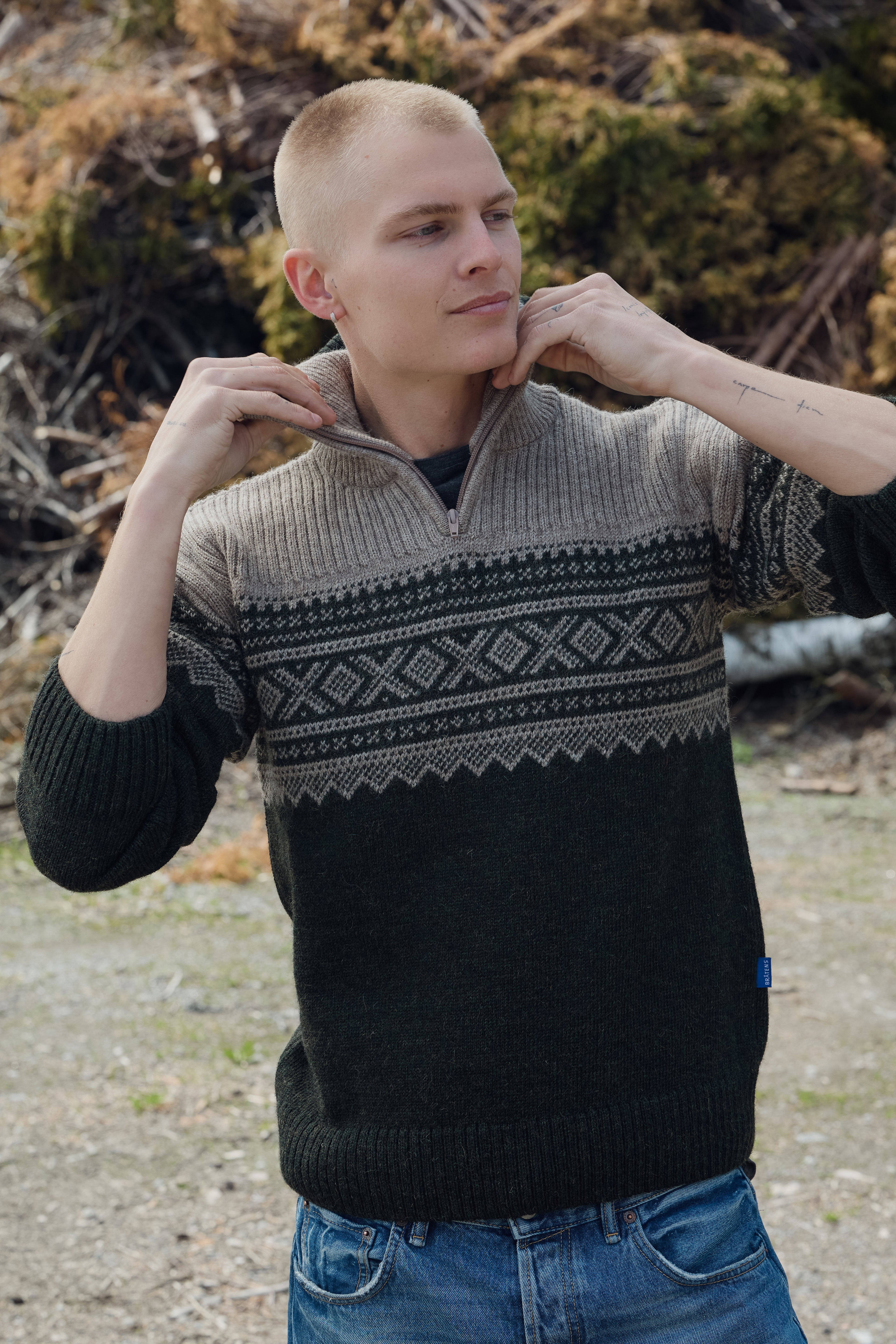 Marius by Bråtens Zip Beige