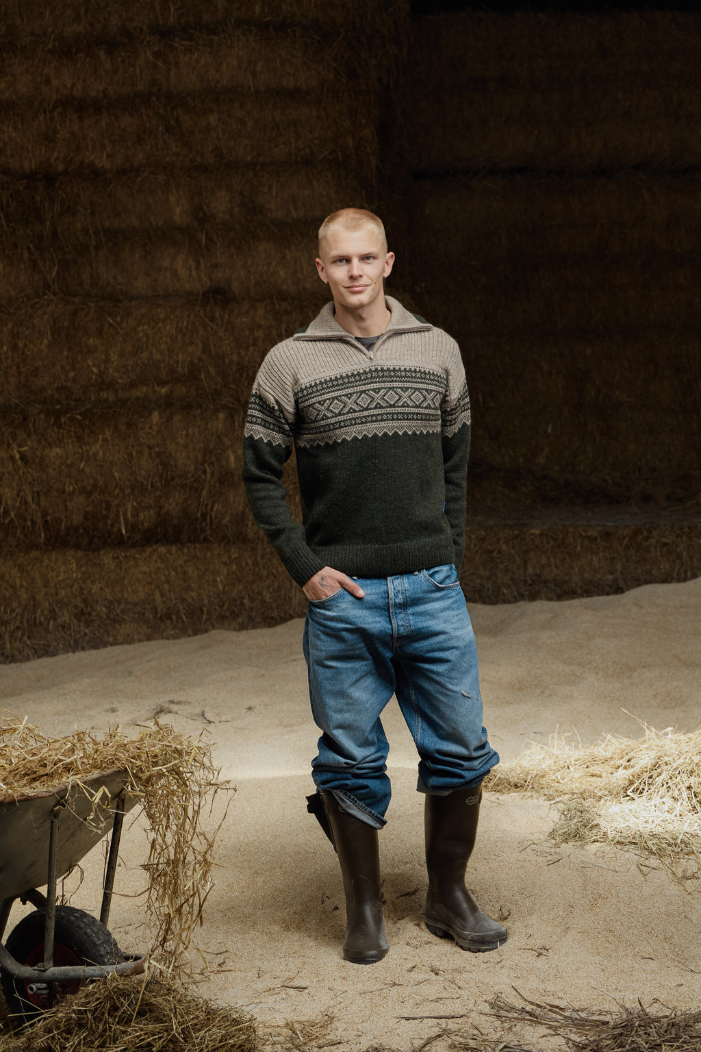 Marius by Bråtens Zip Beige