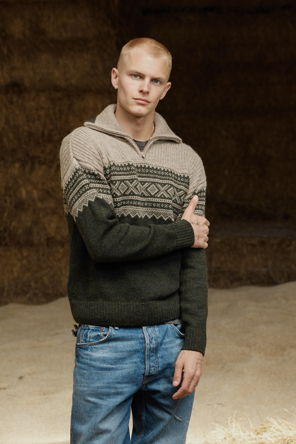 Marius by Bråtens Zip Beige