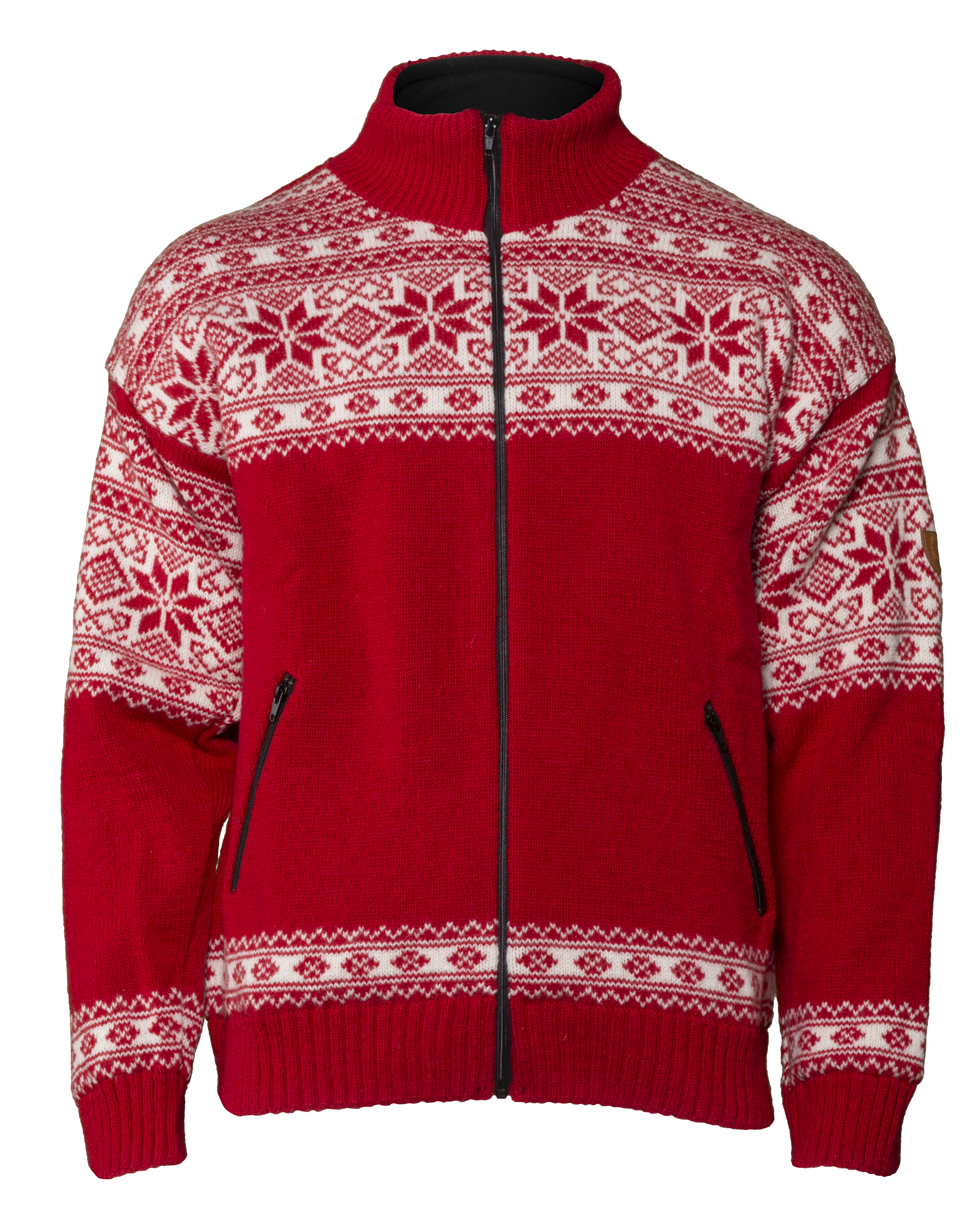 Snøstjerne jacket - Red/white
