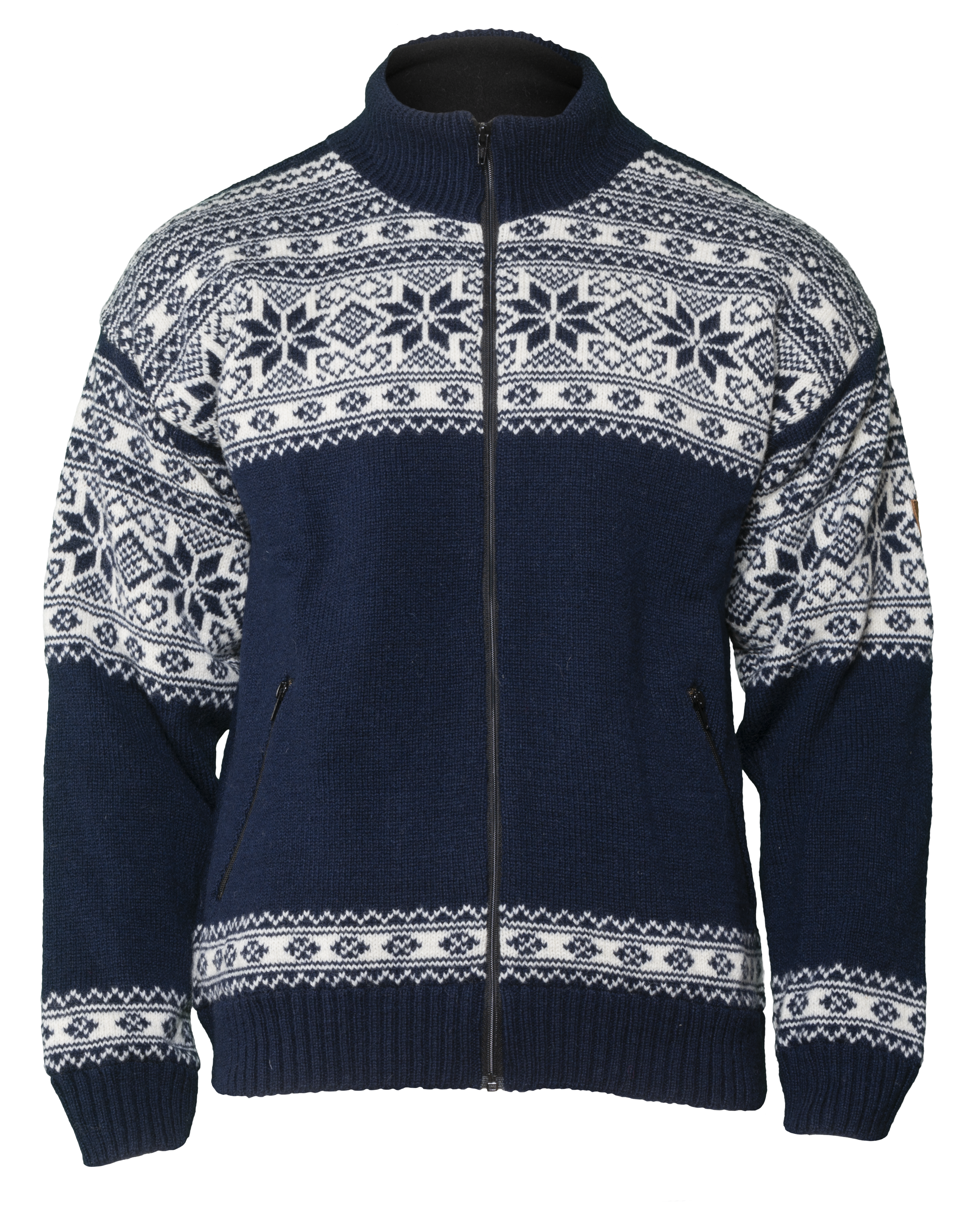 Snøstjerne full zip Navy