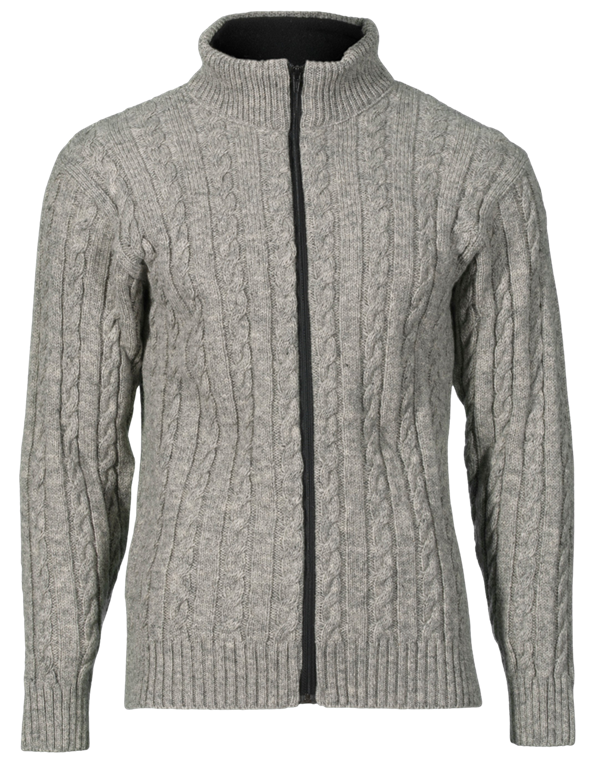 Homsbu Full zip Grey